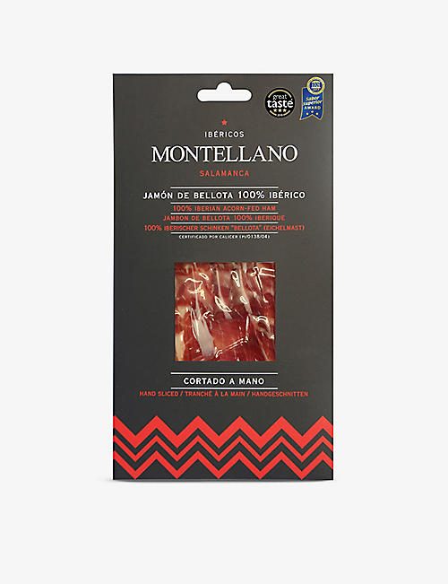 MONTELLANO: Montellano hand-sliced acorn-fed ham 80g