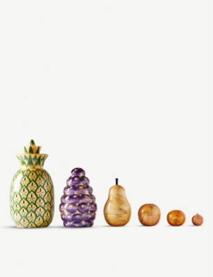 THE CONRAN SHOP - Linden Fruit Matryoshka set of six | Selfridges.com