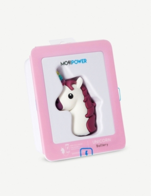 The Conran Shop Mojipower Unicorn Emoji Portable Charger Selfridges Com