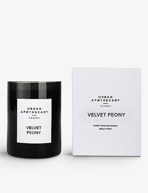 THE CONRAN SHOP: Urban Apothecary Velvet Peony scented candle 300g