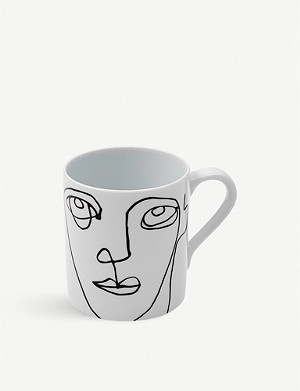 THE CONRAN SHOP - Massimo Lunardon glass tea cup and saucer ...