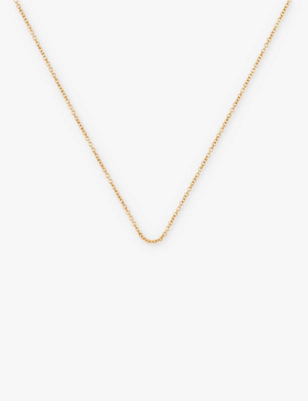 18ct yellow gold-plated vermeil fine chain