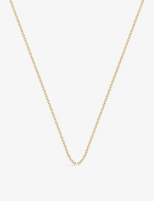 Monica Vinader 18ct Yellow-gold Plated Rolo Neck Chain