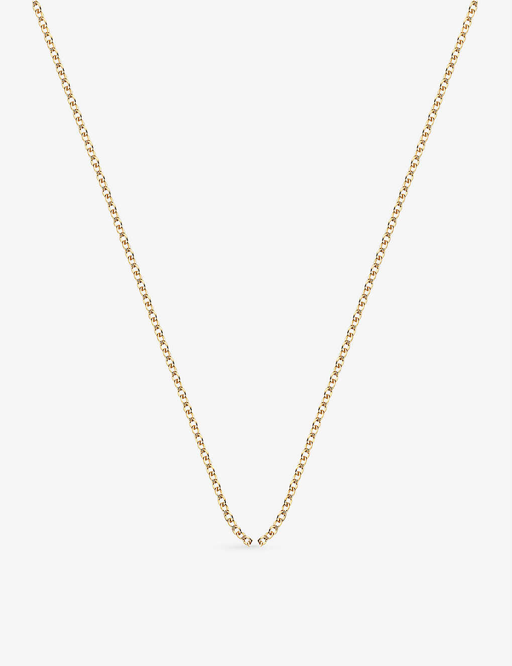 Monica Vinader 18ct Yellow-gold Plated Rolo Neck Chain