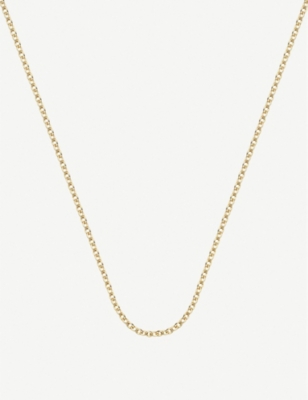 Monica Vinader Rolo Chain, Silver