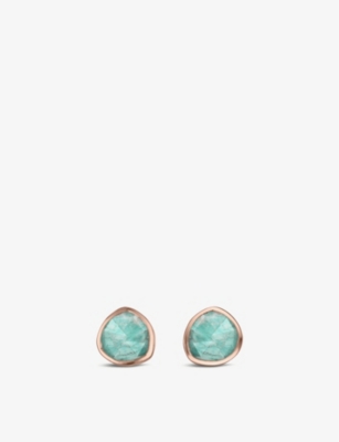 Monica vinader deals amazonite earrings