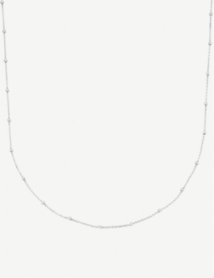 MONICA VINADER: Sterling silver chain necklace