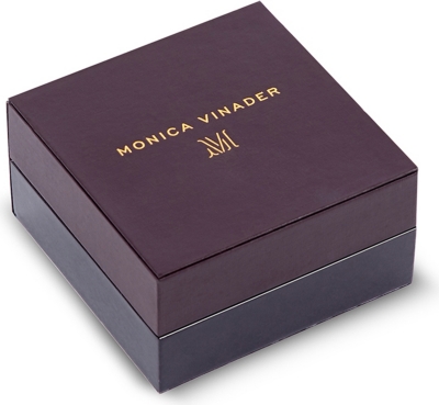 MONICA VINADER: Riva Kite sterling silver and diamond earrings
