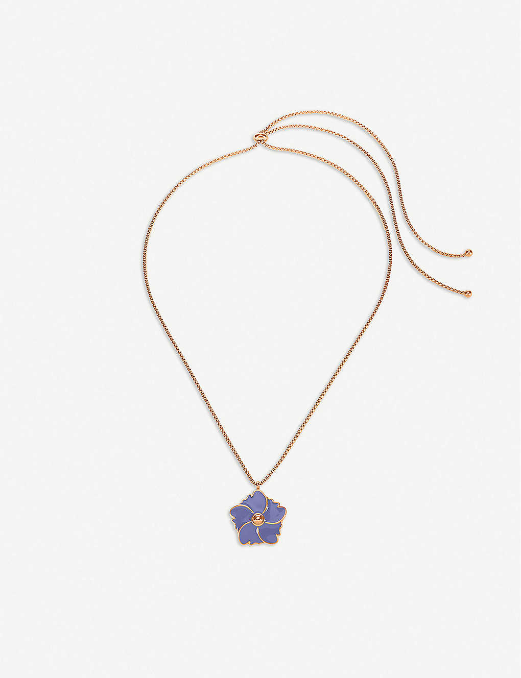 Bloom Bliss rose gold-plated necklace - Rose gold
