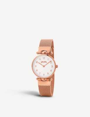 FOLLI FOLLIE WF17R015BSSXX Lady Club rose gold plated watch