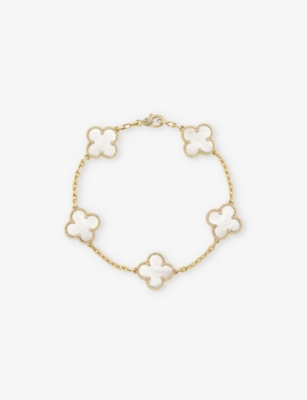 Van Cleef Designer Four Leaf Clover Bracelets -  Israel