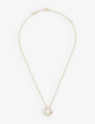 Van cleef hot sale gold necklace