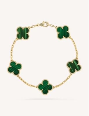 green van cleef bracelet