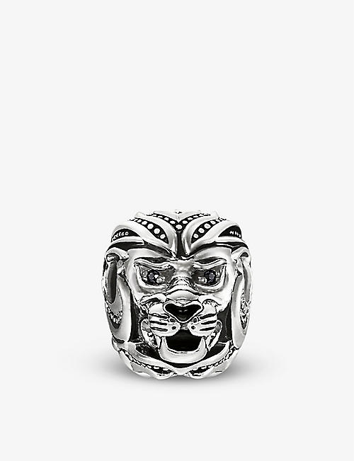 THOMAS SABO: Lion sterling silver karma bead