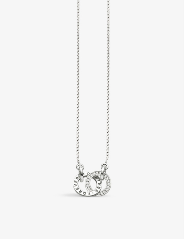 Together forever sterling silver necklace