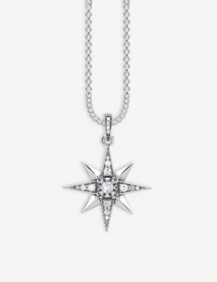 THOMAS SABO - Royalty star sterling silver necklace