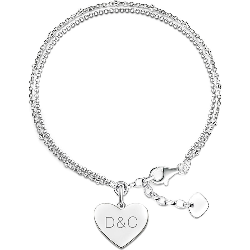 Shop Thomas Sabo Women's Love Bridge Sterling-silver Bracelet