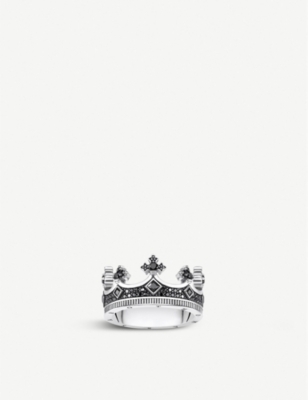 THOMAS SABO: Rebel Kingdom crown silver ring