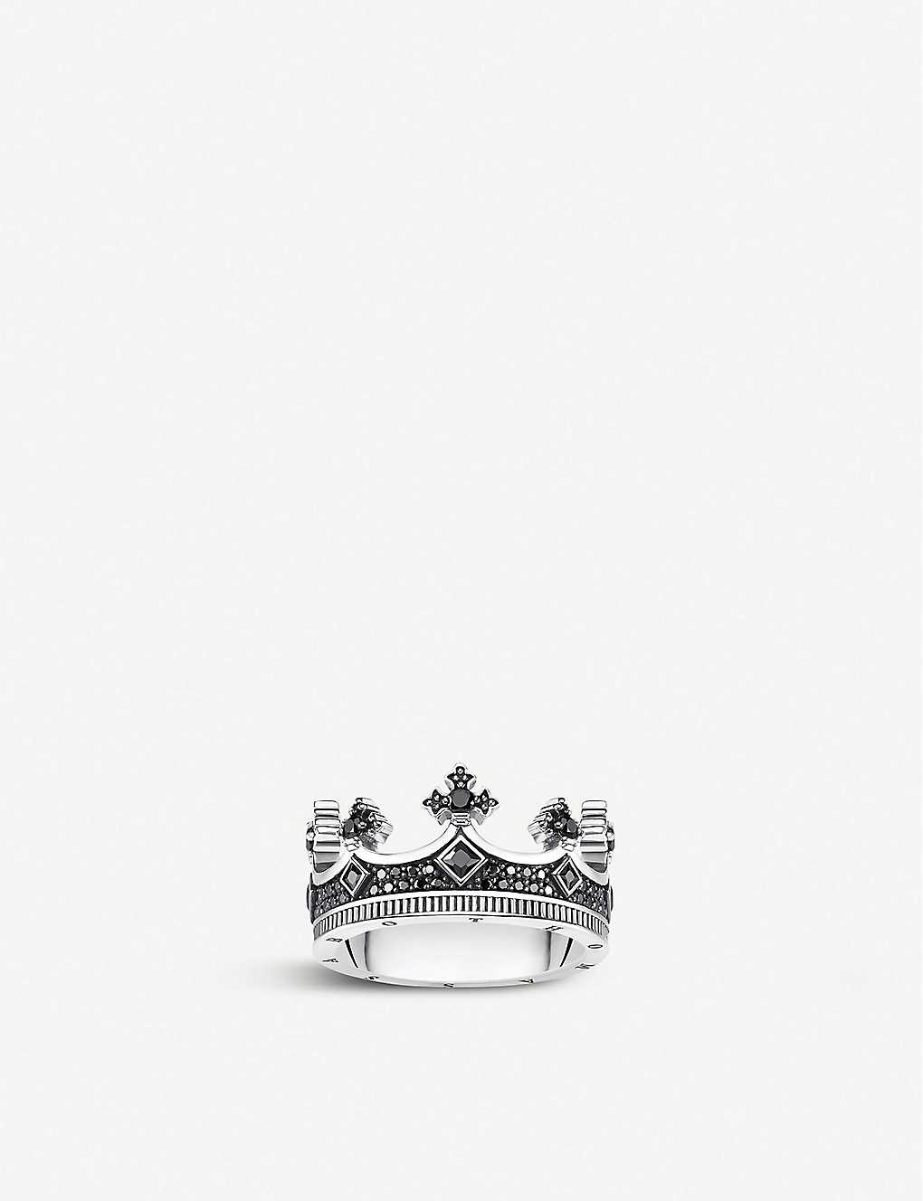 Thomas Sabo Rebel Kingdom Crown Silver Ring