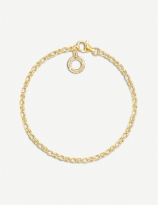 Thomas Sabo 18ct Yellow-gold Plated Charm Bracelet