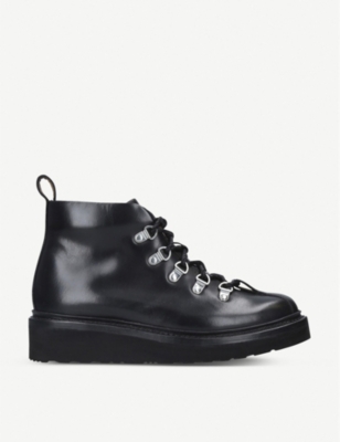 GRENSON - Bridget leather hiking boots 