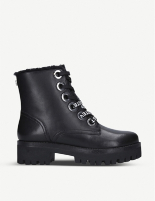 steve madden boots fur
