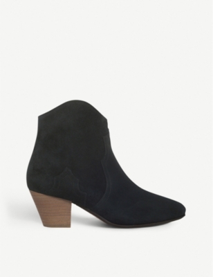 isabel marant black ankle boots