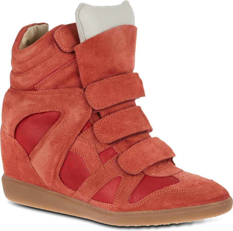 ISABEL MARANT   Burt suede high tops