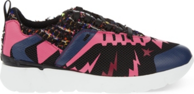 MSGM   Runner lace up trainers