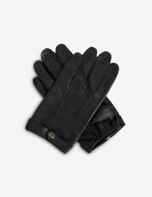DENTS Fleming leather driving gloves