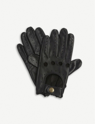 DENTS Leather driving gloves