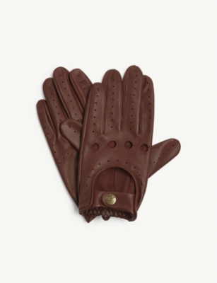 DENTS Leather driving gloves