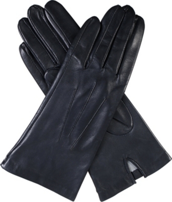 silk lined leather gloves