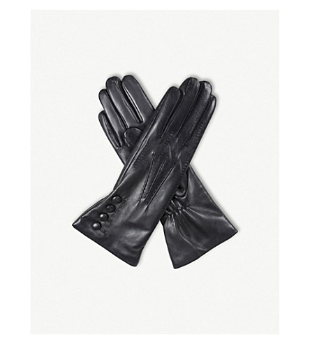 Dents 4-BUTTON LEATHER GLOVES