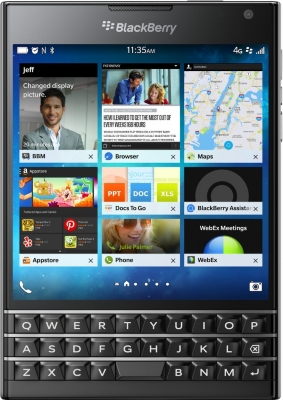 BLACKBERRY   Blackberry Passport smartphone