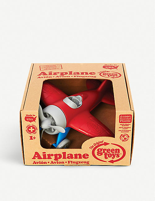 GREEN TOYS: Recycled-plastic aeroplane toy
