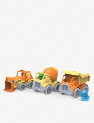 GREEN TOYS: Recycled-plastic scooper truck toy