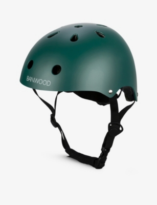 green bicycle helmet