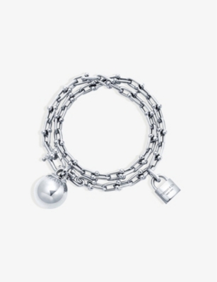 TIFFANY & CO: Tiffany HardWear sterling-silver bracelet