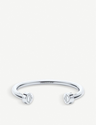 tiffany circle edge cuff bracelet