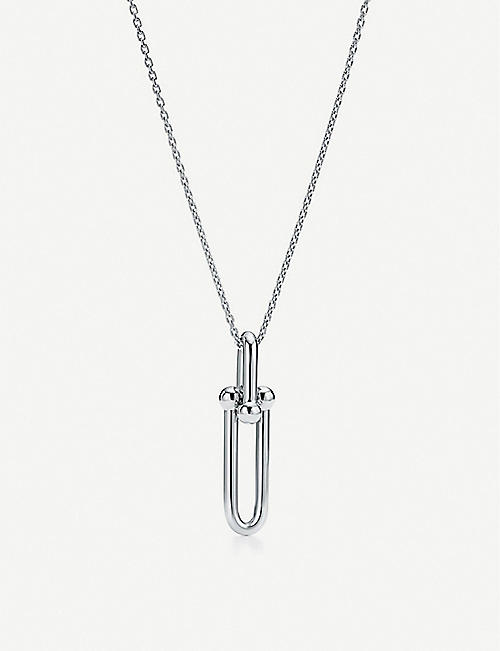 TIFFANY & CO: Tiffany City HardWear Link sterling silver necklace