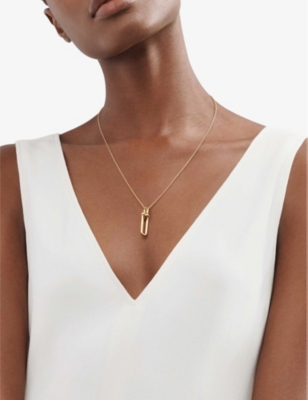 TIFFANY & CO: Tiffany HardWear 18ct yellow-gold pendant necklace