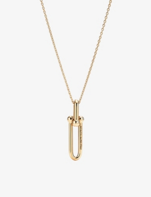 TIFFANY & CO: Tiffany HardWear 18ct yellow-gold pendant necklace