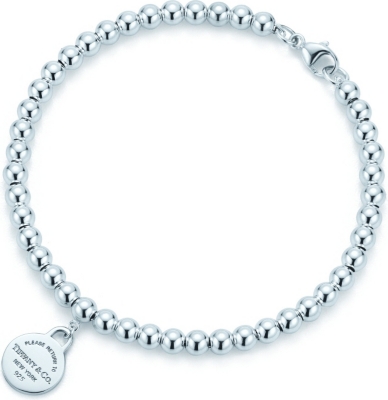 tiffany and co round tag bracelet