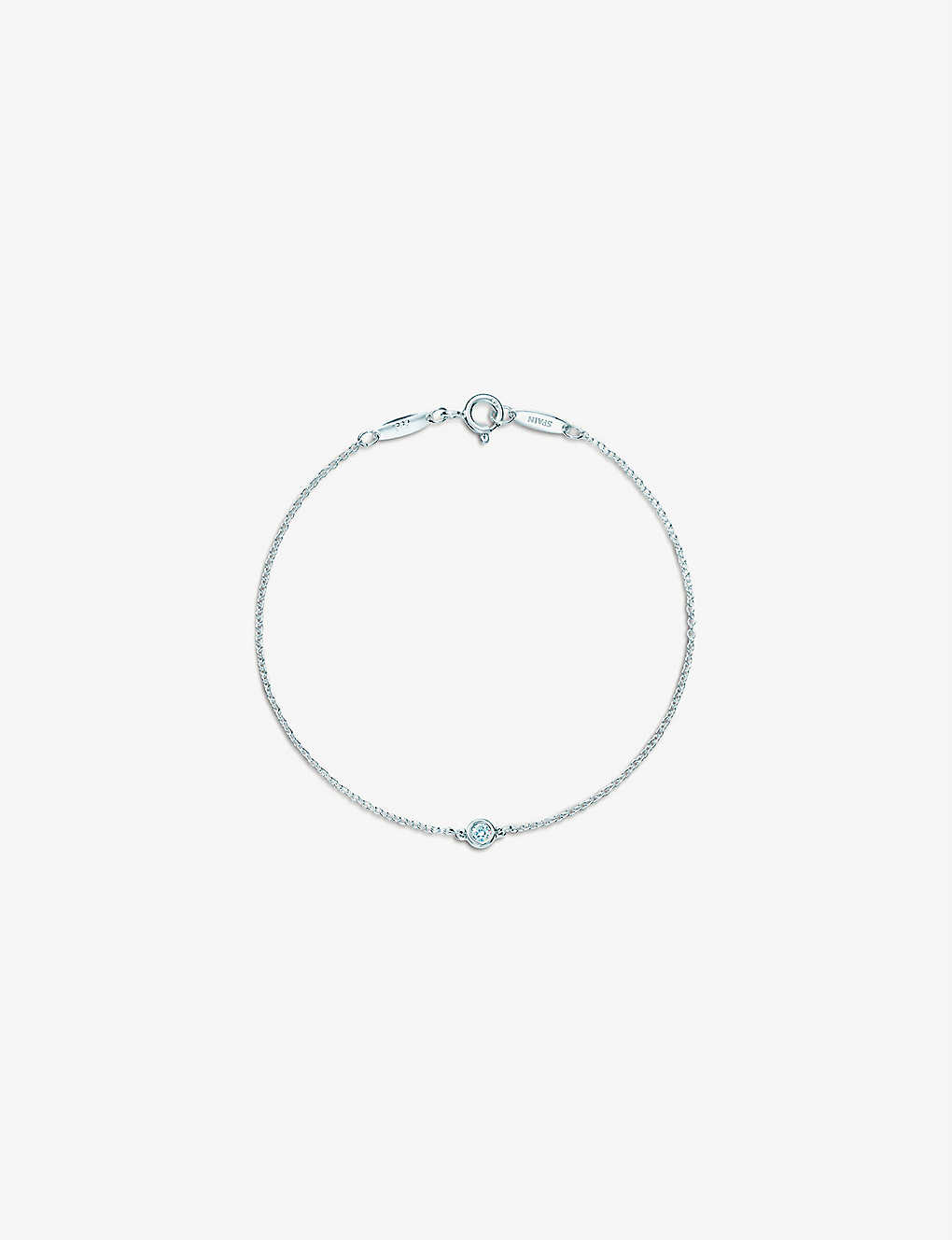 Tiffany & Co Elsa Peretti® Diamonds By The Yard® Bracelet In Sterling Silver