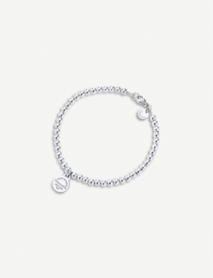 Tiffany sterling silver bead bracelet 