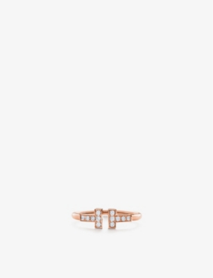 Tiffany t rose hot sale gold wire ring