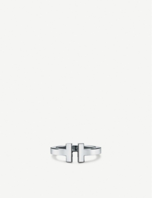 tiffany t square ring silver