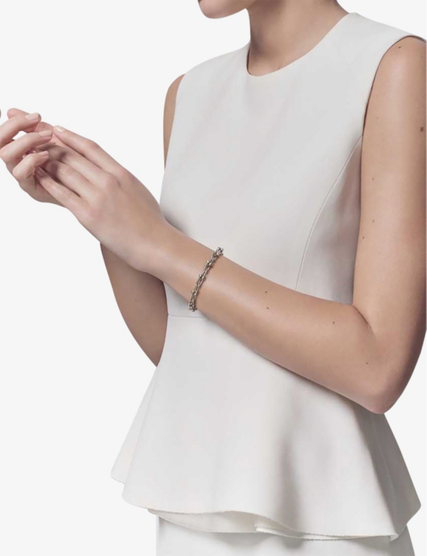 Tiffany HardWear sterling-silver link bracelet