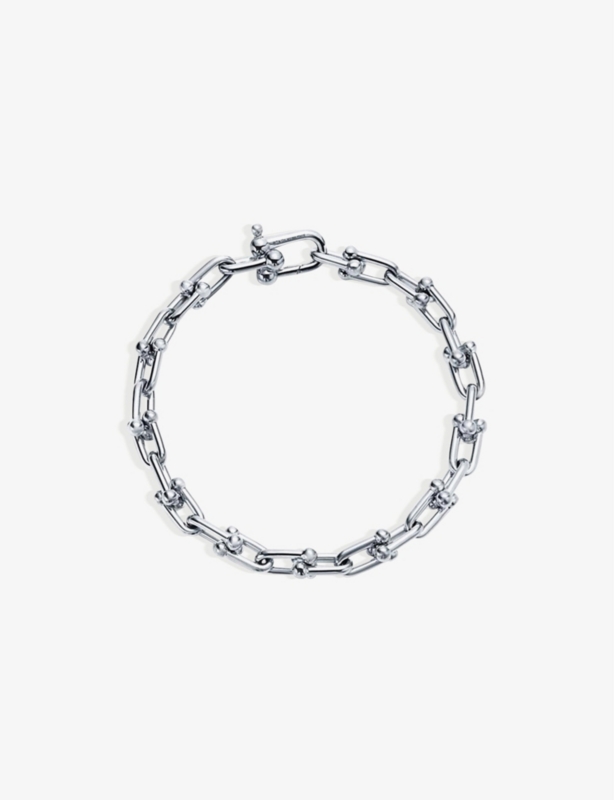Tiffany HardWear sterling-silver link bracelet